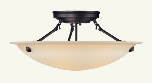 Oasis Three Light Ceiling Mount in Bronze (107|5626-07)