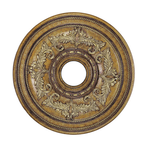 Versailles Ceiling Medallion in Hand Applied Venetian Patina w/ Gildeds (107|8200-57)