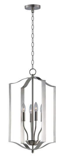 Provident Four Light Chandelier in Satin Nickel (16|10036SN)