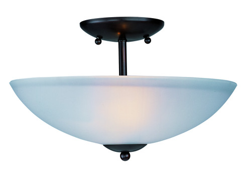 Logan Two Light Semi-Flush Mount in Oil Rubbed Bronze (16|10042FTOI)