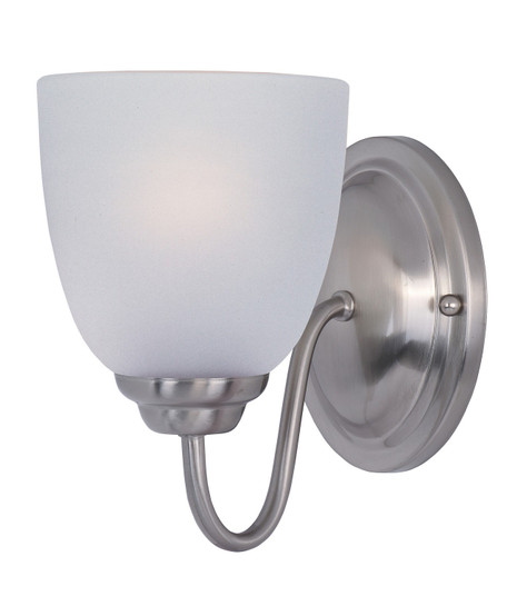 Stefan One Light Bath Vanity in Satin Nickel (16|10071FTSN)