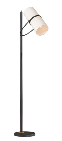 Oscar Two Light Floor Lamp in Bronze / Antique Brass (16|11104OFBZAB)