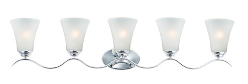 Vital Five Light Bath Vanity in Polished Chrome (16|12085FTPC)