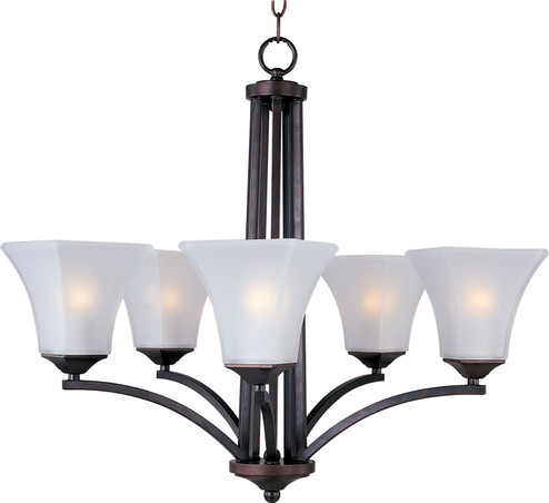 Aurora Five Light Chandelier in Oil Rubbed Bronze (16|20095FTOI)