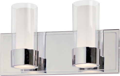 Silo Two Light Bath Vanity in Polished Chrome (16|23072CLFTPC)