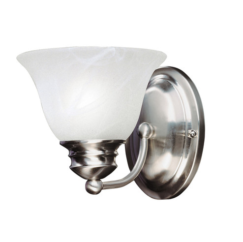 Malaga One Light Wall Sconce in Satin Nickel (16|2686MRSN)