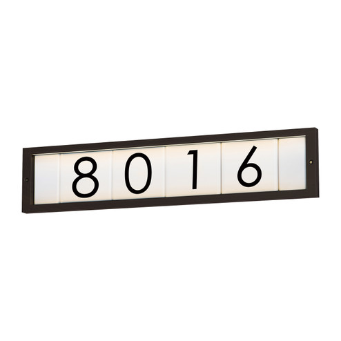 Address LED Address Frame in Bronze (16|53650BZ)