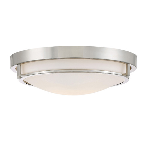 Mflus Two Light Flush Mount in Polished Nickel (446|M60019PN)
