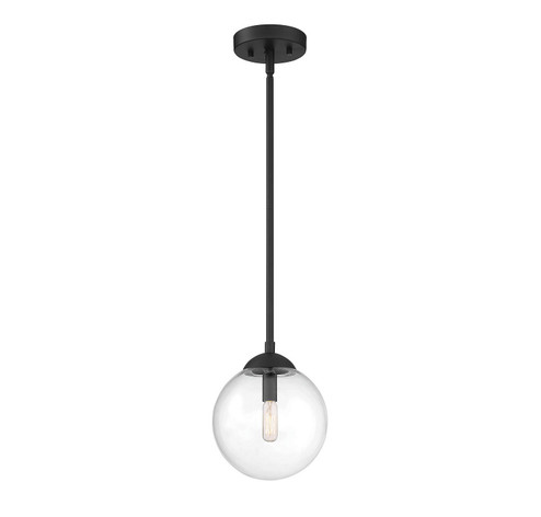 Mpend One Light Pendant in Matte Black (446|M70067MBK)
