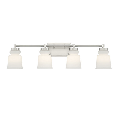 Four Light Bathroom Vanity in Brushed Nickel (446|M80059BN)