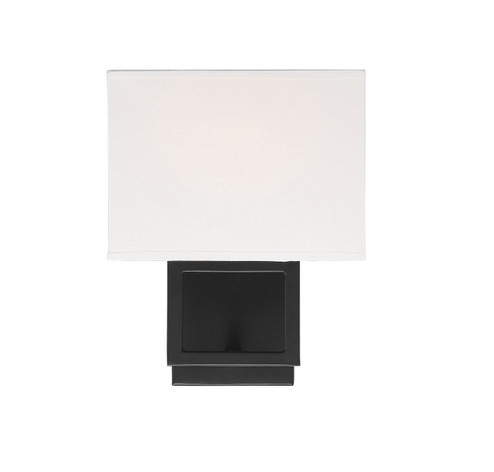 Mscon One Light Wall Sconce in Matte Black (446|M90009MBK)