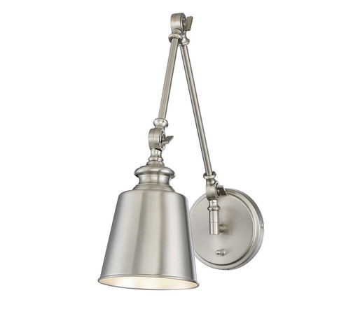 Two Light Wall Sconce in Brushed Nickel (446|M90089BN)