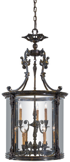 Metropolitan Family Nine Light Foyer Pendant in French Oxide (29|N3920)