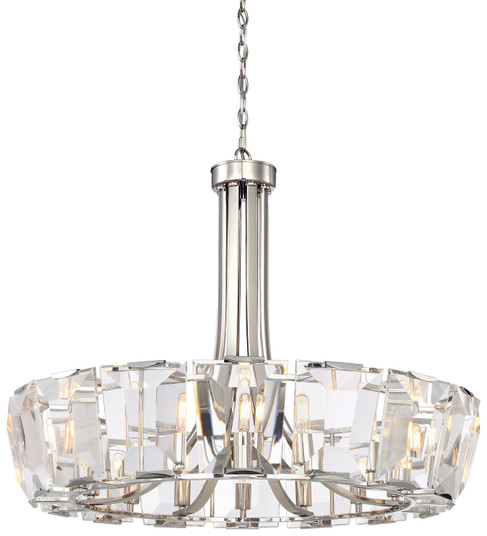 Castle Aurora 16 Light Chandelier in Polished Nickel (29|N6986-613) Castle Aurora 16 Light Chandelier in Polished Nickel (29|N6986-613)