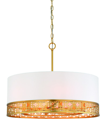 Blairmoor Six Light Pendant in Honey Gold (29|N7786-248)