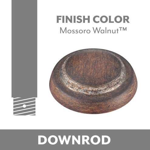 Minka Aire Down Rod in Mossoro Walnut (15|DR548-MW)