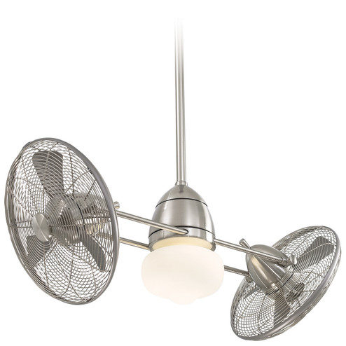 Gryo Wet Led 42''Performance Fan in Brushed Nickel Wet (15|F402L-BNW)