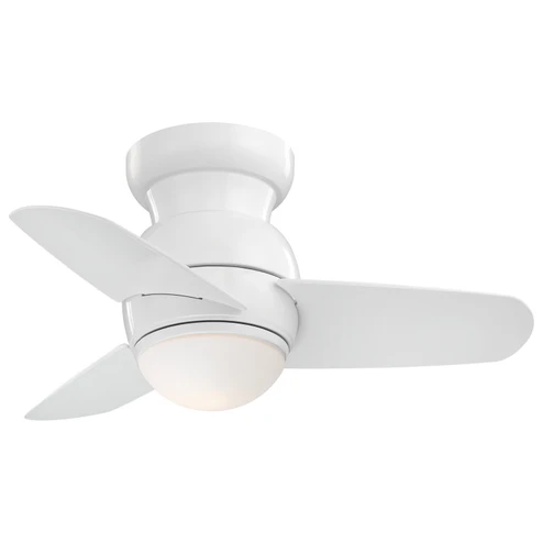 Spacesaver 26''Ceiling Fan in White (15|F510L-WH)