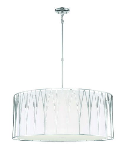 Regal Terrace LED Pendant in Polished Nickel (7|1084-613-L)