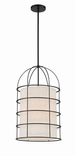 Gateway Park Four Light Pendant in Coal (7|2154-66A)