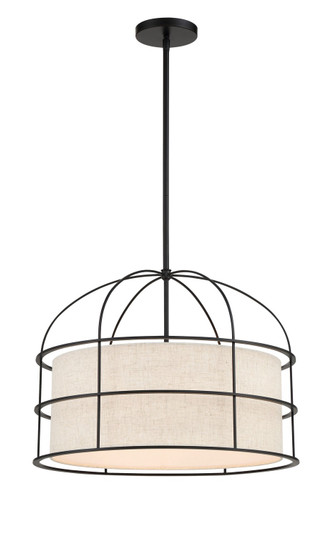 Gateway Park Five Light Pendant in Coal (7|2155-66A)