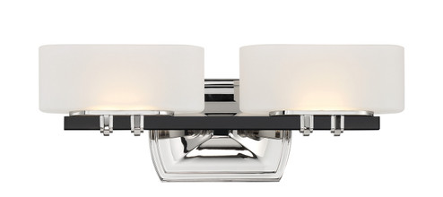 Drury Bath LED Bath Light in Polished Nickel And Coal (7|3012-572-L)