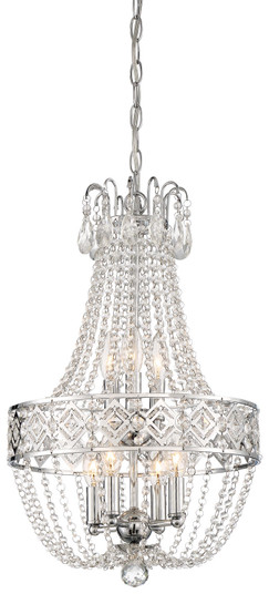 Seven Light Mini Chandelier in Chrome (7|3159-77)