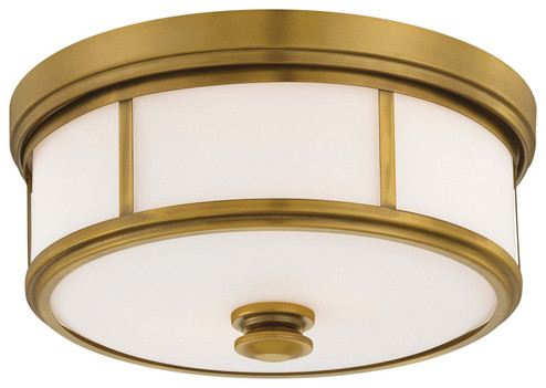 Three Light Flush Mount in Liberty Gold (7|6368-249)