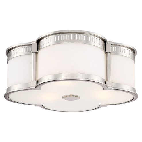 Flush Mount LED Flush Mount in Polished Nickel (7|824-613-L)