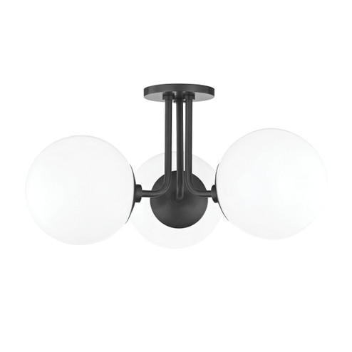 Stella Three Light Semi Flush Mount in Old Bronze (428|H105603-OB)