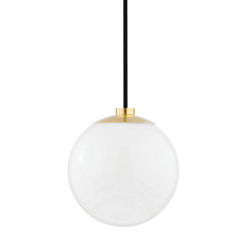 Stella One Light Pendant in Aged Brass (428|H105701-AGB)