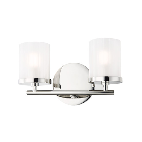 Ryan Two Light Bath and Vanity in Polished Nickel (428|H239302-PN)