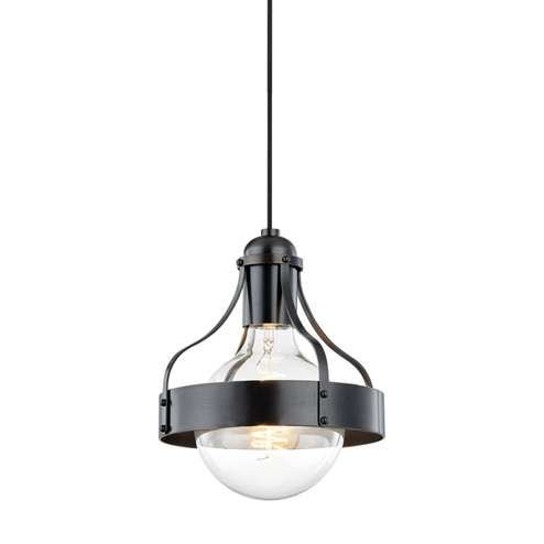 Violet One Light Pendant in Old Bronze (428|H271701-OB)