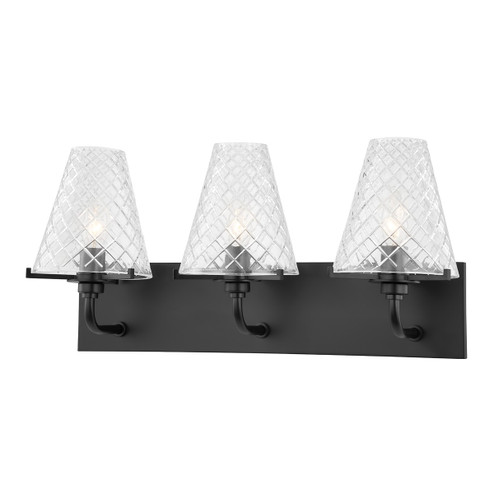 Irene Three Light Bath and Vanity in Soft Black (428|H495303-SBK)