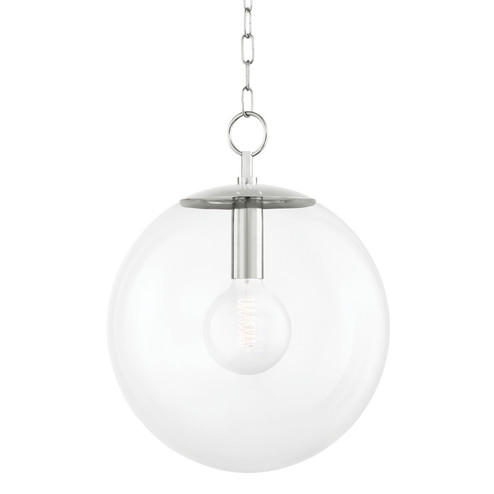 Juliana One Light Pendant in Polished Nickel (428|H609701L-PN)