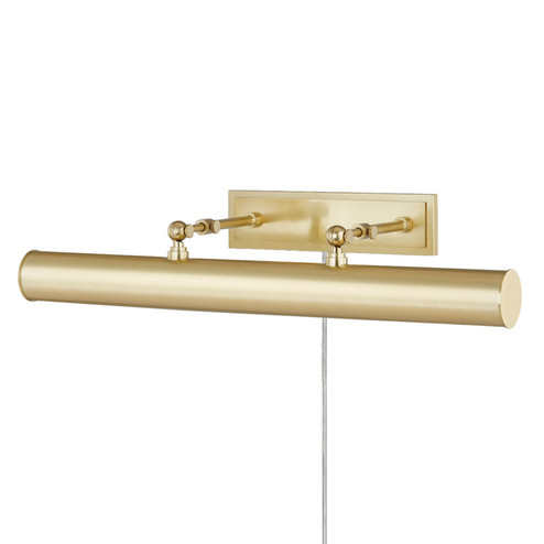Holly Three Light Picture Light in Aged Brass (428|HL263203-AGB)