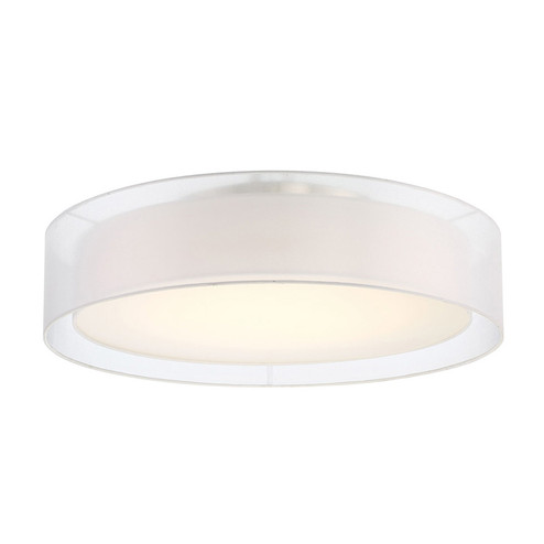 Metropolis LED Semi-Flush Mount in Brushed Nickel (281|FM-16830-BN)