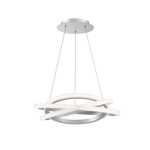 Veloce LED Chandelier in Titanium (281|PD-24826-TT)