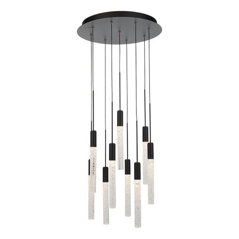 Magic LED Pendant in Black (281|PD-35609-BK)