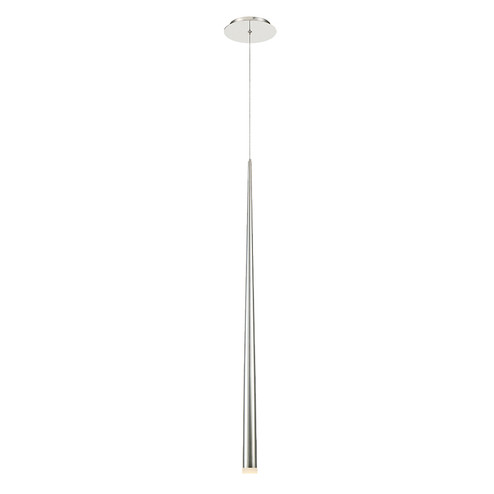 Cascade LED Mini Pendant in Polished Nickel (281|PD-41837-PN)