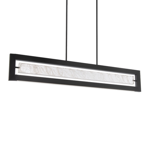 Equilibrium LED Chandelier in Black (281|PD-54248-BK)