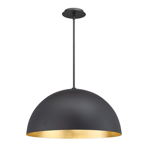 Yolo LED Pendant in Gold Leaf/Dark Bronze (281|PD-55726-GL)