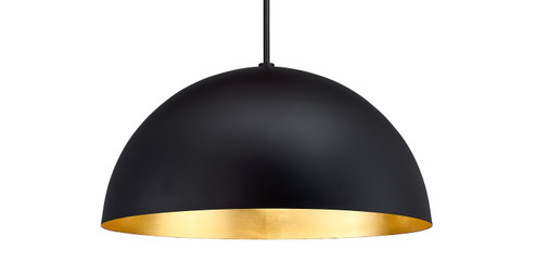 Yolo LED Pendant in Gold Leaf/Dark Bronze (281|PD-55735-GL)