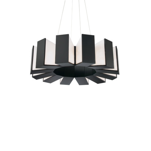 Chronos LED Chandelier in Black (281|PD-75934-BK)