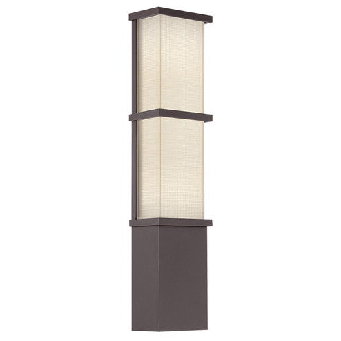 Elevation LED Outdoor Wall Sconce in Bronze (281|WS-W5222-BZ)