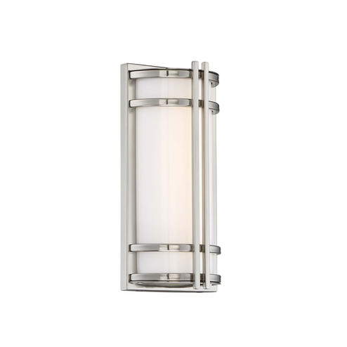 Skyscraper LED Outdoor Wall Sconce in Stainless Steel (281|WS-W68612-SS)
