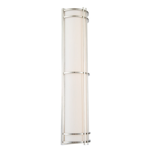 Skyscraper LED Outdoor Wall Sconce in Stainless Steel (281|WS-W68637-SS)