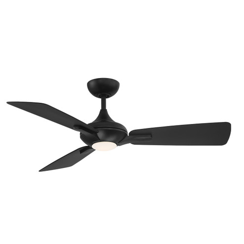 Mykonos 52''Ceiling Fan in Matte Black (441|FR-W1819-52L-27-MB)