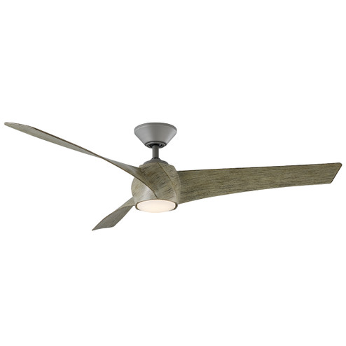 Twirl 58''Ceiling Fan in Graphite/Weathered Wood (441|FR-W2103-58L27GHWW)