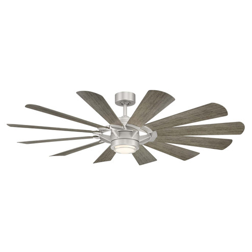 Wynd Mill 65''Ceiling Fan in Steel/Weathered Wood (441|FR-W2201-65L27STWW)